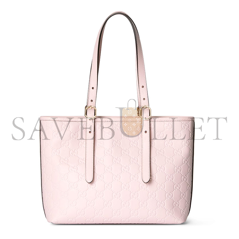 GUCCI GG EMBLEM MEDIUM TOTE BAG 847456 (25*20*10cm)